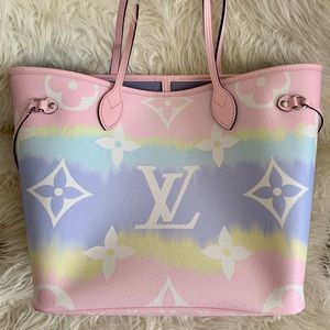 Louis Vuitton Escale Neverfull Pastel